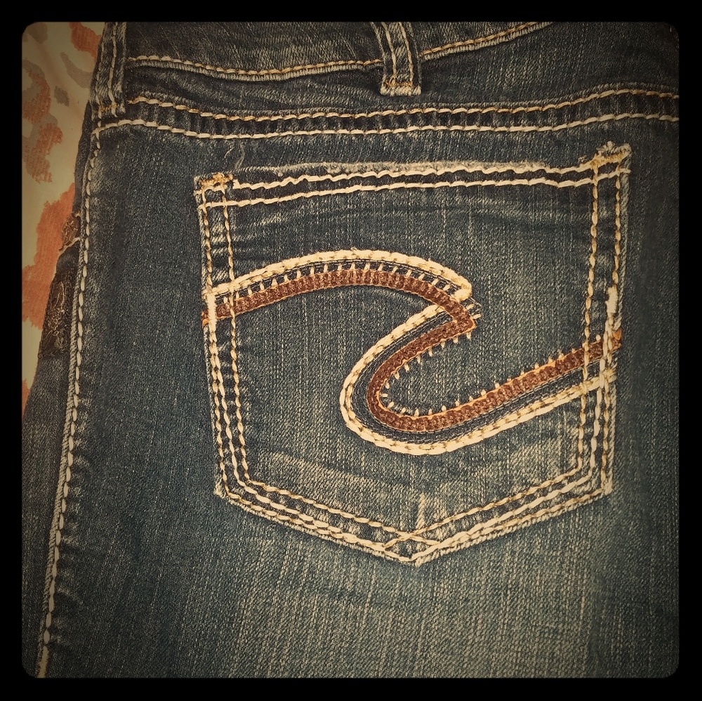 Silver jeans from maurices